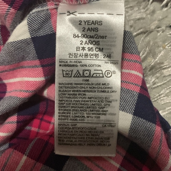 EUC! Baby plaid dress! Like new, used only a few times. - Picture 3 of 5